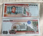 1986  Banco De Mexico   5  000 Pesos  Multicoler  Bank Note Unc   1