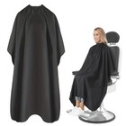 Hair Cutting Cape Pro Salon Hairdressing Hairdresser Gown Barber Solid Black
