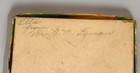 Art Deco Cosmetic Or Linen Box With 1920s Flapper Hair Band Enclosed