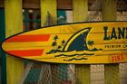 Landshark Surfboard Sign