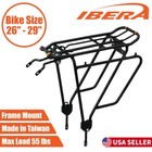 Ibera Bike Rear Touring Rack Non-disc Brake Mount Mtb Luggage Carrier 26 -29 
