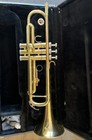 Yamaha Ytr-2335 Bb Student Trumpet Gold Lacquer W  Hard Case   Mouthpiece