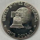 1976 S Proof Clad Type 1 Eisenhower Dollar From Proof Set With Free Shipping