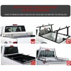 Soft Quad-fold 8  Vinyl Tonneau For 2004-2014 Ford F-150 Long Bed Styleside