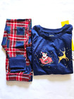 Kids Jammies For Your Families Tolli Tartan Plaid Pajama Top   Pajama Bottom Set