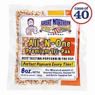Great Northern Popcorn Premium 8 Ounce Popcorn Portion Packs  Case Of 40   usa