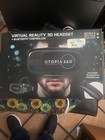 Retrak Utopia 360 Virtual Reality 3d Headset Bluetooth Controller Smartphone Vr