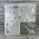 Breathable Baby Gray Colored Mesh Crib Liner White With Gray Stars New