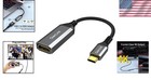 Usb Type C To Hdmi Adapter  C 4k Cable  thunderbolt 3 4  Black