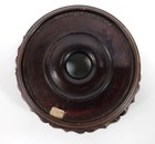 Old Chinese Asian Vase Base Hand Carved Wood