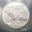 1998  25 1 4oz Platinum American Eagle Gem Bu