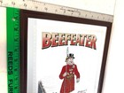Vintage Beefeater London Distilled Dry Gin Pub Mirror Bar Sign 16  Larger Size