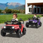 12v Kids Ride On Truck Car - Battery Powered Electric Vehicle Red