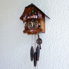 Vintage Hubert Herr 1 Day Musical Cuckoo Clock Made In Germany Working