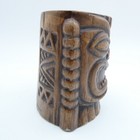 Treasure Craft Tiki Mug Cup Ceramic Hawaii Luau Party Vintage 1960 Euc