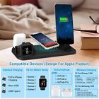 6 In1 Charging Dock Charger Stand For Apple Watch Series air Pods Iphone Station