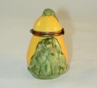 Rochard Limoges Box Hand Painted Corn Shaped Teapot Nr