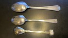 Lot Of 3 Silver Collector Spoons 1933 Clara Lu   n   em Pinocchio Astrodome 