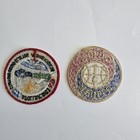 Vintage Apollo Soyuz Test Project Nasa 1975 Space Mission Patches Lot Of 2