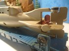 Lionel P n 6511-2 Flat Car 6830 With Original 6830 Submarine  Excellent  5-220-5