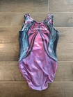 Gk Elite Beautiful Cirque De Solei Foil Gymnastics Leotard - Cl Child Large