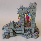 Warhammer 40k Chapel Of Sanctuary Limited Edition Oop 2002 Painted Terrain