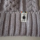 Smartwool Lodge Girl Beanie Purple Eclipse Heather Osfm 16440-g68 Msrp  40 00