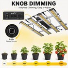 4000w Spider Commercial Greenhouse Led Grow Light High Yield Indoor Growing Lamp