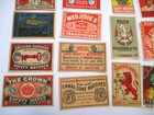26 Nos Vintage Match Box Match Paper Label Stamps   Estate Collection Mixed Lot