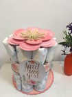 Diaper Cake Baby Shower Girl Luvs Bluey And Millie Moon Diapers Mix