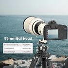 Evumo Dx55-p Tripod Ball Head 55mm Heavy Duty Picatinny Arca-swiss Clamp