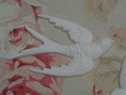 Graceful Swallow Birds L r Pair Furniture Appliques Pediment Craft