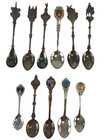 Mexico South Central America Spoon Lot 11 Vintage Demitasse Souvenir Tea