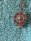 Miniature Casino Roulette Wheel Table Figure