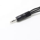 New Triple Stereo Audio Splitter Cable 3 5mm 1x Male Trs Plug To 3x Female A v