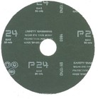 25 Pack - 4 5  Zirconia Resin Fiber Disc 24 Grit 4-1 2  Grinding   Sanding Discs