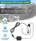 010-11843-01 Motorcycle Gps Power Cable For Garmin Zumo Navigator Mount 340lm