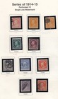 Us 1912-20 The Franklin Issues Collection Of 36 Used And Mint Includes 422-423