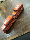 2 Vintage 1960 s Japan Tin Litho Friction Toys Allied Van Lines  2 