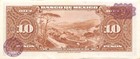 Mexico  10  Pesos  8 11 1961  Series  Lg  Prefix Y  Circulated Banknote X20
