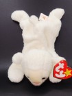 Rare Ty Beanie Baby Fleece 1996 Lamb Tag Errors Tush Sticker Pvc White Tag Prote