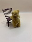Vintage 1950s Miniature Steiff Mohair Teddy Baby Bear Nice Gold Mohair 3    Sweet 