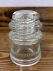 Hemingray Insulator-17 Clear Glass Usa
