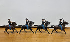 Lot Of 4 Vintage Britains Soldiers On Horseback-5
