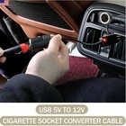 12v Dual Car Cigarette Lighter Splitter Adapter 2 Socket Power Outlet 120w Plug