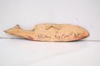 Hand Carved Wood Sculpture Salmon Totem Plaque Northwest Coast Haida Art 17 