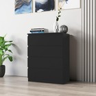 4 Tire Drawer Dresser Chest Of Storage Cabinet Nightstand For Bedroom Lvingroom
