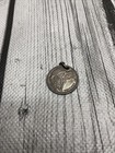 Antique Seated Liberty Silver Dime Love Token Pendant Engraved