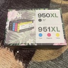 4pk 950xl 951xl Ink Cartridges For Hp Officejet Pro