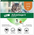Advantage Ii Small Cat Vet-recommended Flea Treatment   Prevention   Cats 5-9 Lb